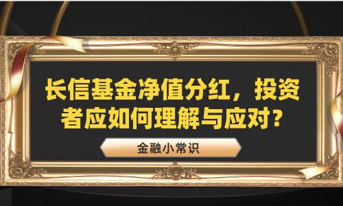 长信基金净值分红，投资者应如何理解与应对？