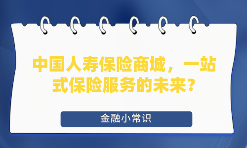 中国人寿保险商城，一站式保险服务的未来？