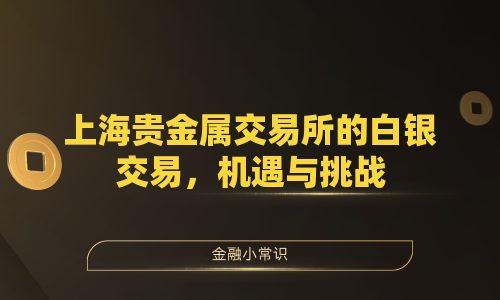 上海贵金属交易所的白银交易，机遇与挑战