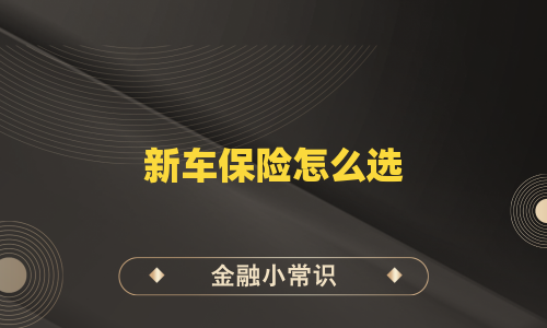 新车保险怎么选