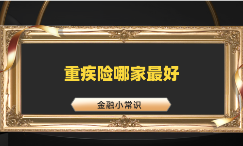 重疾险哪家最好