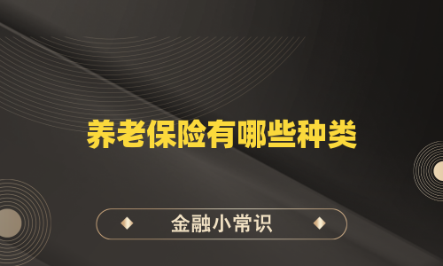 养老保险有哪些种类