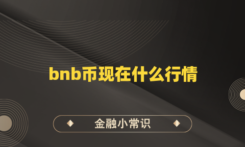 bnb币现在什么行情