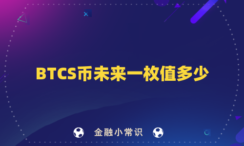 BTCS币未来一枚值多少