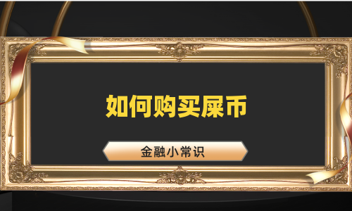 如何购买屎币