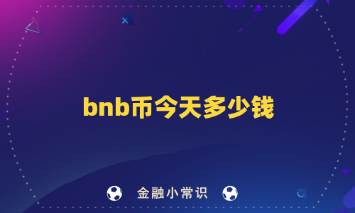 bnb币今天多少钱
