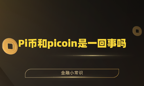 Pi币和picoin是一回事吗