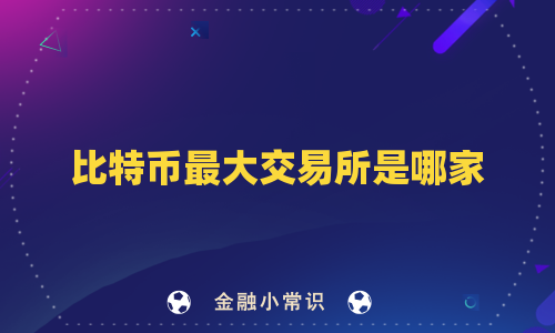 比特币最大交易所是哪家