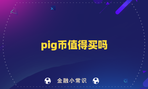 pig币值得买吗