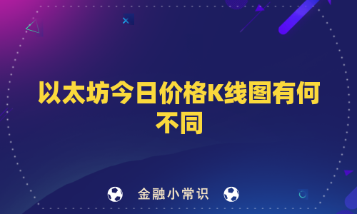 以太坊今日价格K线图有何不同