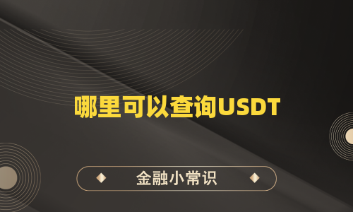 哪里可以查询USDT