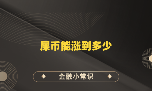 屎币能涨到多少