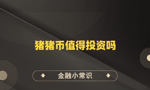 猪猪币值得投资吗