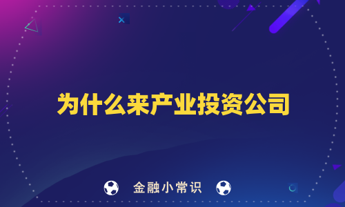 为什么来产业投资公司
