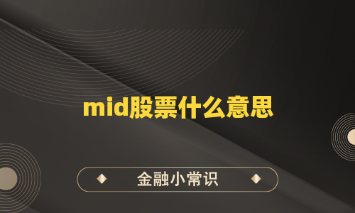 mid股票什么意思