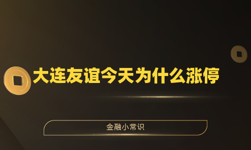 大连友谊今天为什么涨停