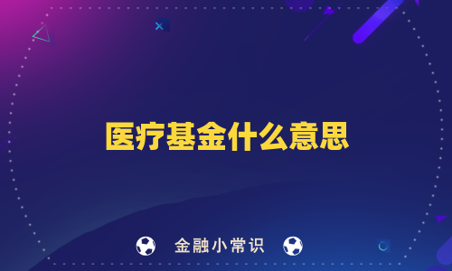 医疗基金什么意思